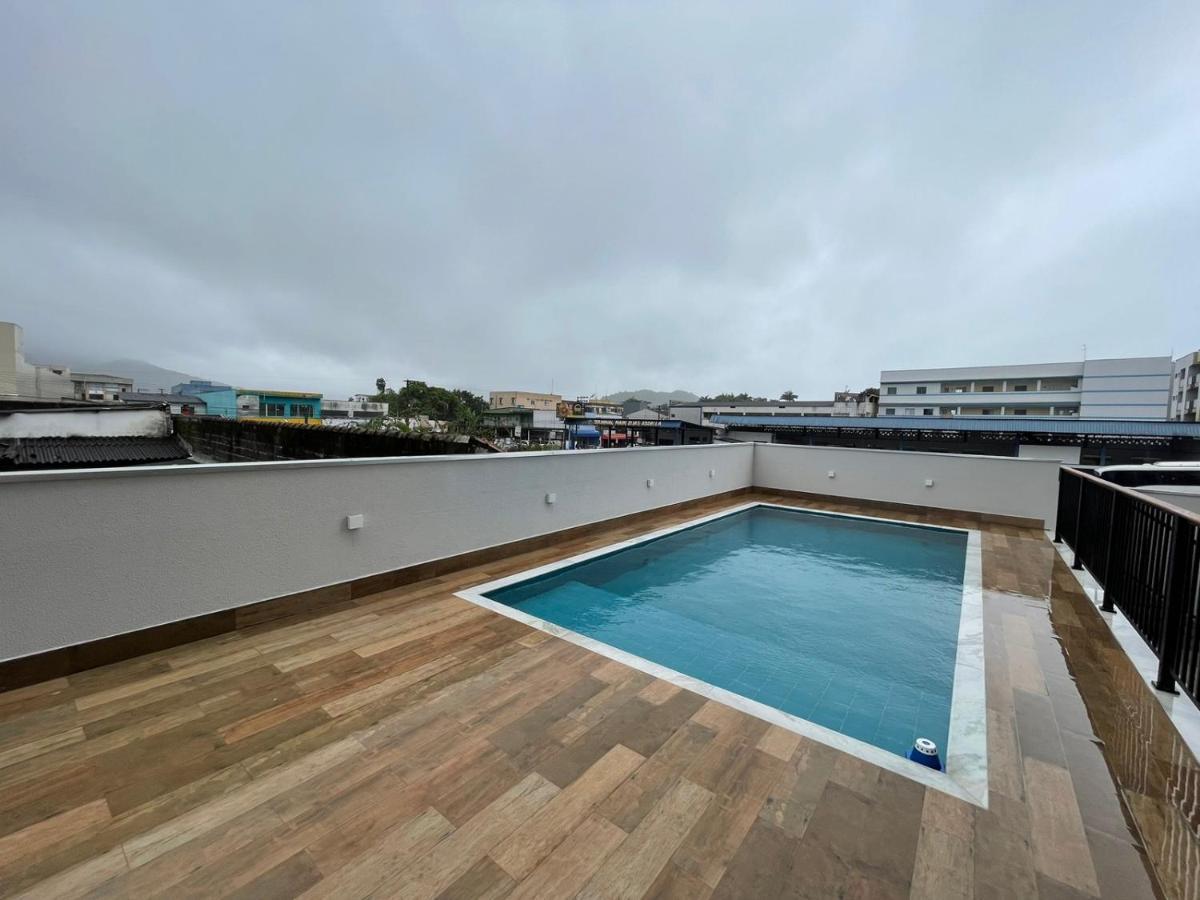 Апартаменты Apartamento Com Piscina No Centro Убатуба Экстерьер фото